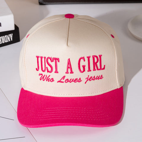 JUST A GIRL FAITH INSPIRED SNAPBACK CAP/HAT ( Blue) JUST A GIRL FAITH INSPIRED SNAPBACK CAP/HAT ( Blue)