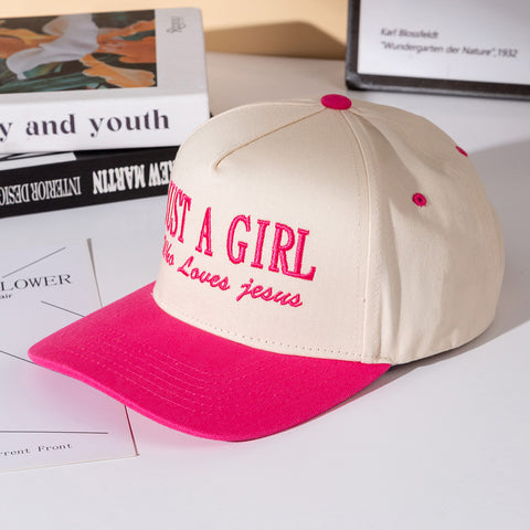 JUST A GIRL FAITH INSPIRED SNAPBACK CAP/HAT ( Blue) JUST A GIRL FAITH INSPIRED SNAPBACK CAP/HAT ( Blue)