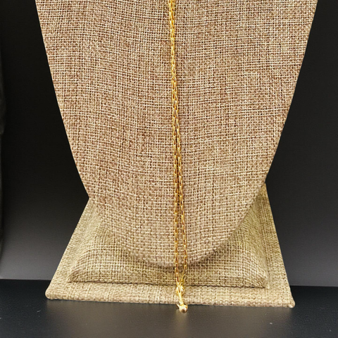 Golden Sphere Drawstring Drop Necklace Golden Sphere Drawstring Drop Necklace