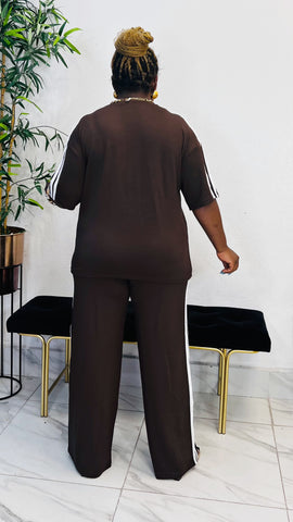 Midnight Motion Stripe 2-Piece Set