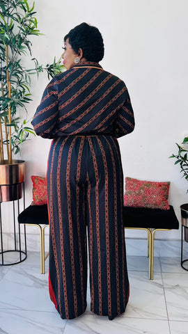 CERISE SATIN 3PC MATCHING SET