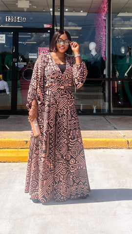 MAYANI V-NECK 2PC TOP AND PANT SET