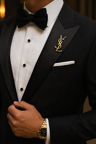 GOLD MATTE BROOCH PIN