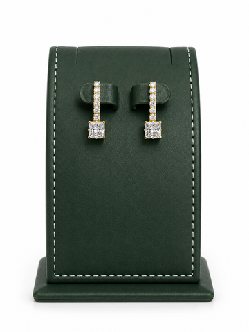 Elissé Tennis Crystal Luxe 3-Piece Jewelry Set - Gold