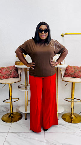 Maven Side Beaded Accent Top