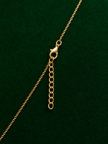 Finesse Luxe Medallion Necklace (Gold)