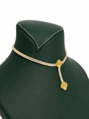 RONIE Crystal Baguette Jewelry Set