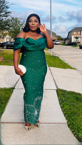 Emerald Starlight Majesty Dress