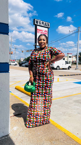 ROCKEY MESH 2 PIECE TOP AND DRESS SET
