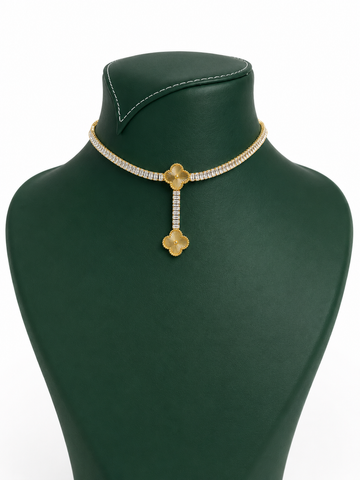 RONIE Crystal Baguette Jewelry Set