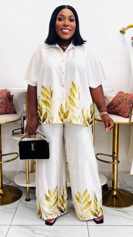 Savona Botanical Luxe Pant Set
