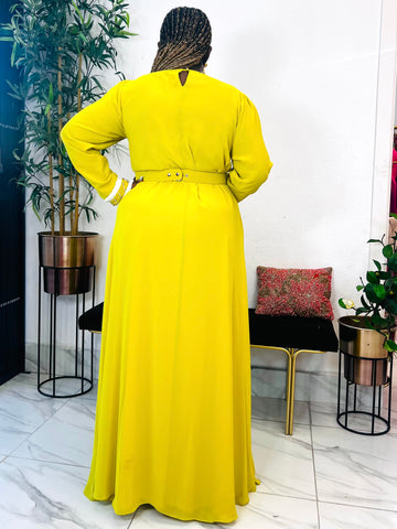 Azaria Floral Embellished Maxi Dress