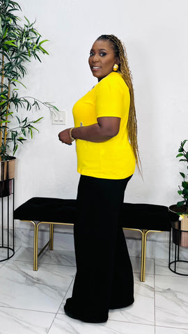 Silver Butterfly Round Neck T-Shirt Top