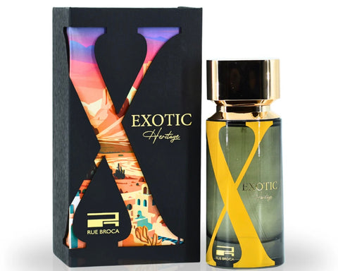 Exotic Heritage Pour Homme EDP Spray 100ML (3.4OZ) By RUE BROCA Woody, Fruity