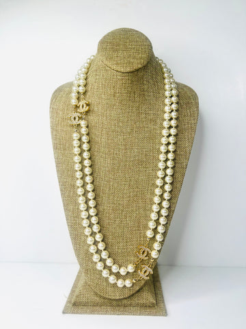 ELOISE RICH PEARL LONG NECKLACE