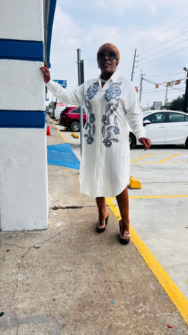 AZARIA SEQUIN MIDI SHIRT DRESS