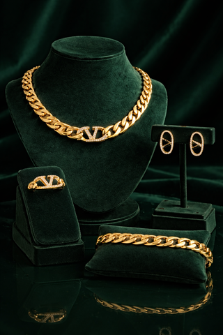 VALENTÉRA Luxe Link Jewelry Set