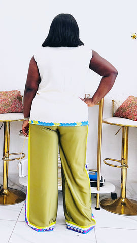 Portofino Mosaic Luxe Pant Set