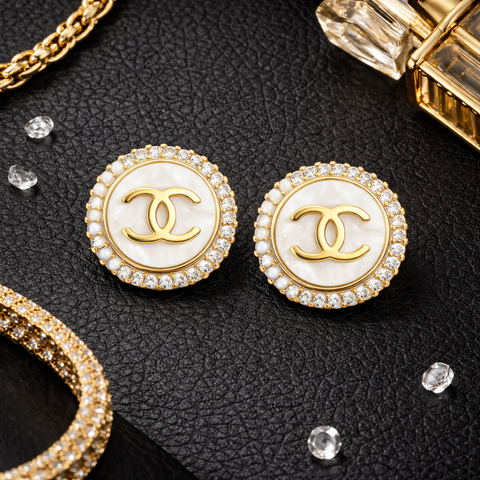 KEITH VINTAGE STUDD EARRINGS