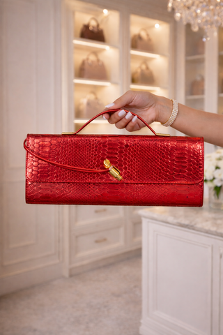 The Signature No. 7 Clutch (Red)
