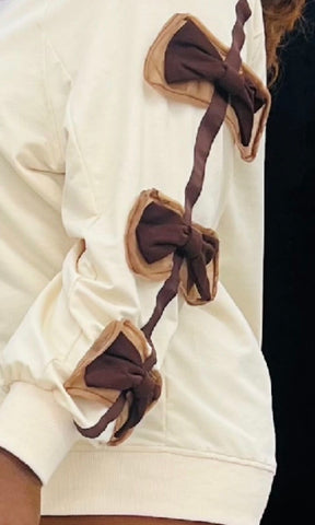 Pretty Bow Sweater Top