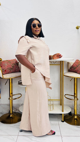 Savoy Asymmetrical Luxe Pant Set