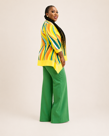 Savona Sunset Wave Tunic Multicolor Top