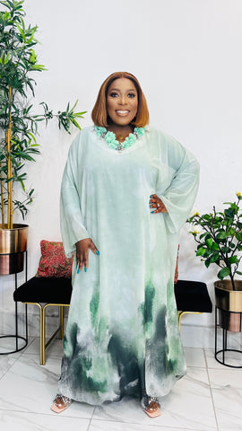 IVY MAXI RHINESTONE BOUBOU EXCLUSIVE DRESS