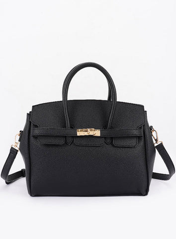 AMILA LUXE TOP HANDLE SATCHEL BAG