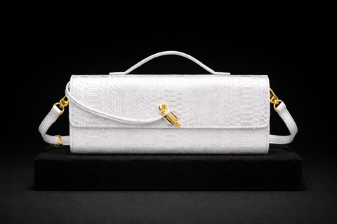 The Signature No. 7 Clutch (white)