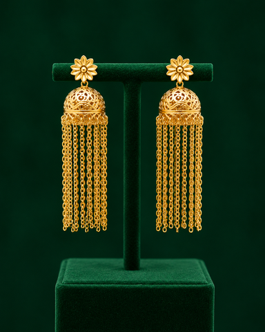 The NUBIA Luxe Tassel Jewelry Set - Gold