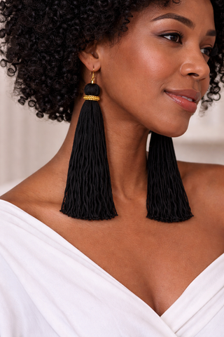 Talia Cascade Tassel Earrings