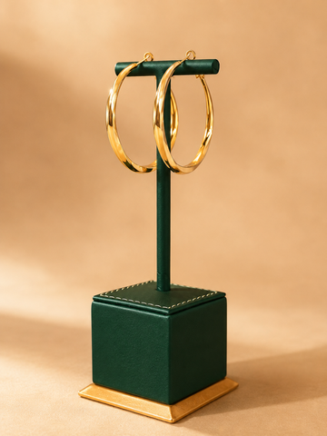 The MONROE Twisted Hoop Earrings