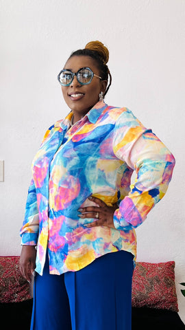 KERRY MULTI COLORED SHIRT TOP