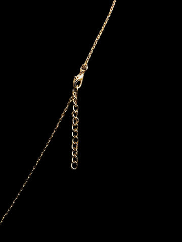 Finesse Luxe Medallion Necklace (Gold)