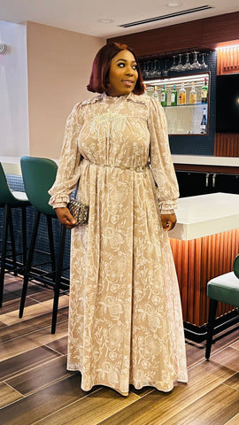 Ethereal Grace Embroidered Maxi Dress