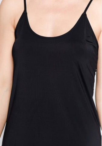 SABLE SLIP DRESS (Black)