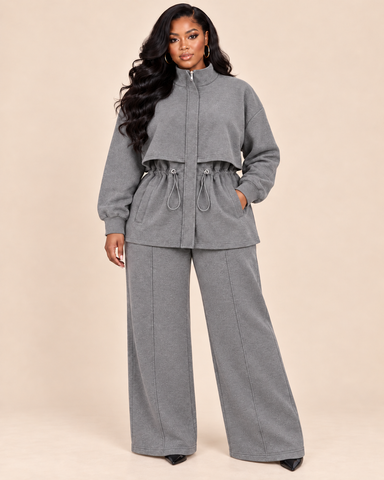 The Off-Duty Luxe Athleisure Two-Piece Set