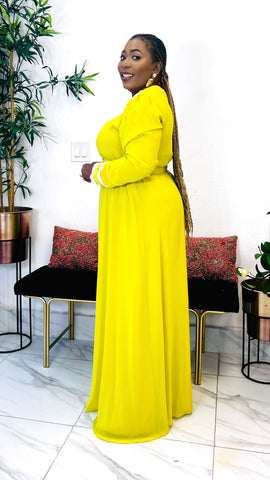 Azaria Floral Embellished Maxi Dress