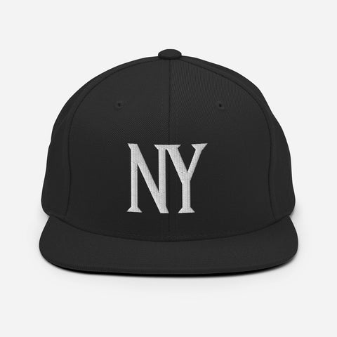 NY CITY WOVEN GRAPHIC BASEBALL FACE-CAP HAT