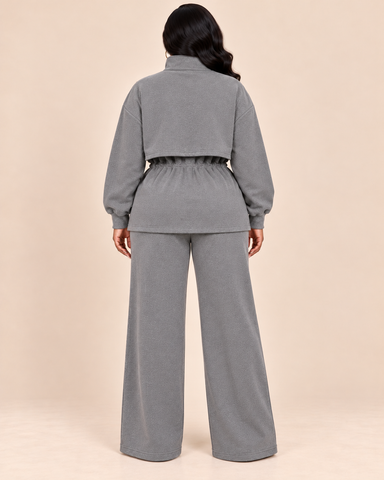 The Off-Duty Luxe Athleisure Two-Piece Set