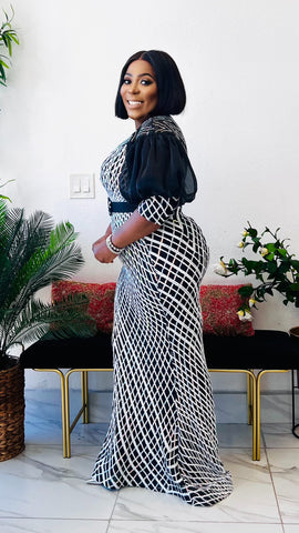 ZOLAT OCCASION SEQUIN MAXI DRESS (Black)