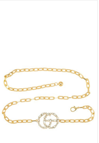EZRA CHAIN MIDDLE STONES BELT