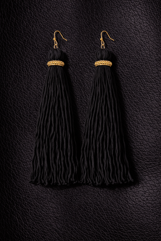 Talia Cascade Tassel Earrings