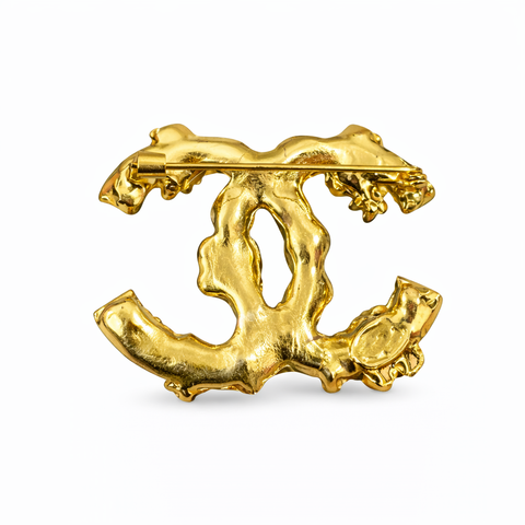 Terra Exclusive Pearl Stoned Floral Brooch Pin