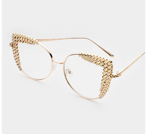 NANCY Swavroski CLEAR SUNGLASSES