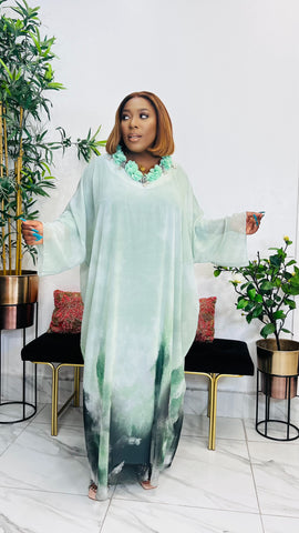 IVY MAXI RHINESTONE BOUBOU EXCLUSIVE DRESS