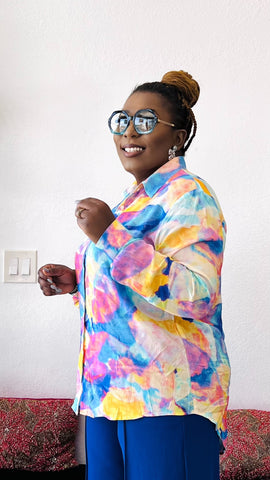 KERRY MULTI COLORED SHIRT TOP