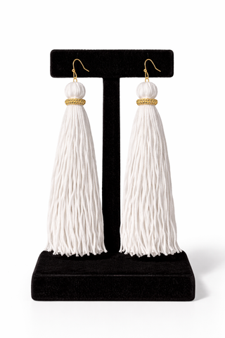 Talia Cascade Tassel Earrings
