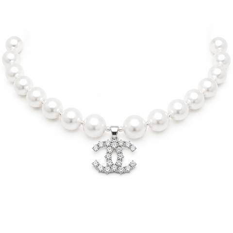 Elarisse Pearl Crest Necklace